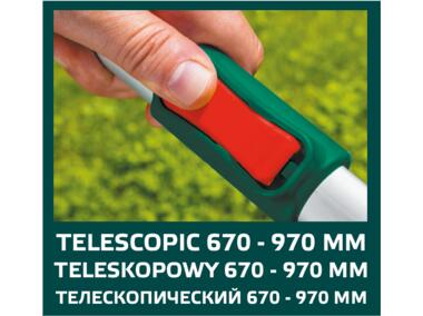 Zdjęcie: Sekator do gałęzi teleskopowy 670 mm, średnica cięcia 45 mm,  uchwyty aluminiowe VERTO