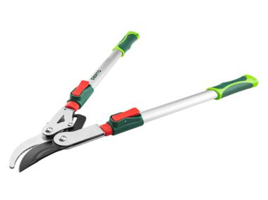 Zdjęcie: Sekator do gałęzi teleskopowy 670 mm, średnica cięcia 45 mm,  uchwyty aluminiowe VERTO