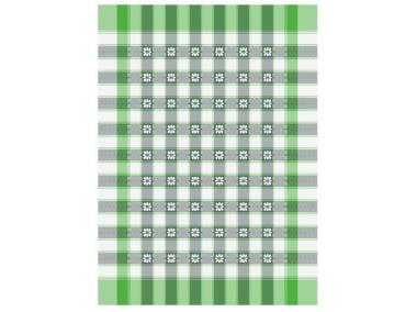 Zdjęcie: Ścierka Czapla 2; 50x70 cm Margaretka zielono-szara FLORENTYNA