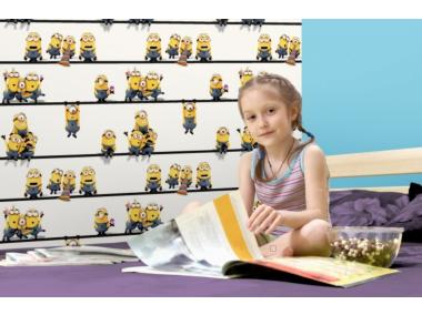 Zdjęcie: Tapeta papierowa Ugepa Minionki POLAMI
