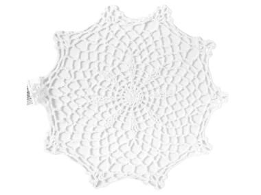 Zdjęcie: Serwetka Lace 3 - 25 cm biała BBK