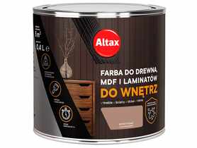 Farba do drewna,MDF i laminatów do wnętrz 0,4 L beżowy ALTAX