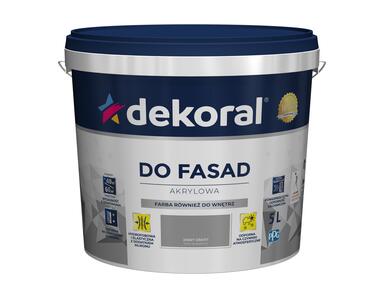 Farba fasadowa jasny grafit 5 L Polinit DEKORAL