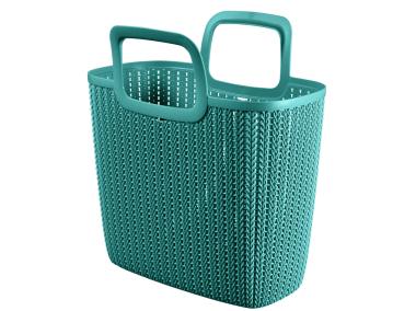 Zdjęcie: Koszyk na zakupy Knit niebieski CURVER