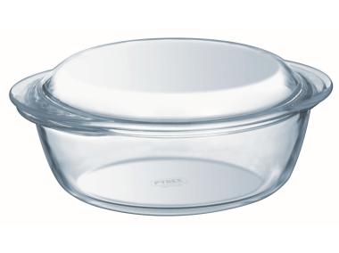 Zdjęcie: Naczynie żaroodporne 3,2 L okragłe z pokrywką PYREX