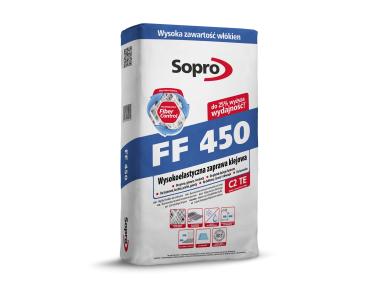 Wysokoelastyczna zaprawa klejowa FF 450 25 kg SOPRO