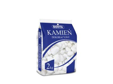 Zdjęcie: Otoczak Extra White Thassos 10-30 mm, 2 kg BIOVITA