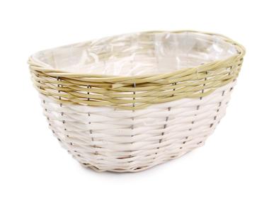 Zdjęcie: Osłonka wiklinowa na doniczkę 32x24x15 cm TIN TOURS