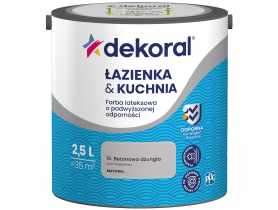 Farba lateksowa Łazienka&Kuchnia betonowa dżungla 2,5 L DEKORAL