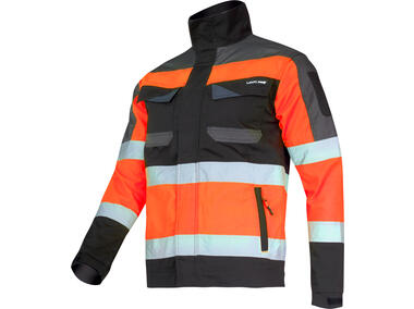 Zdjęcie: Kurtka ostrzegawcza czarno-pomarańczowa, 3XL, CE, LAHTI PRO