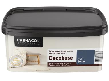 Zdjęcie: Farba Decobase 1 L Storm D20 PRIMACOL DECORATIVE