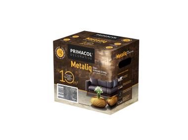 Zdjęcie: Zestaw Metaliq na 10m2 do dekoracji Silver PRIMACOL DECORATIVE