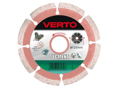 Zdjęcie: Tarcza diamentowa 125 x 22.2 mm, segmentowa VERTO