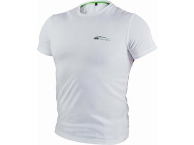 T-shirt męski biały lucky m XL performance s-78621 STALCO