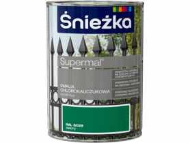 Emalia chlorok zielony RAL 6029 0,9L ŚNIEŻKA