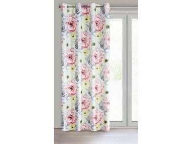 Zdjęcie: Zasłona gotowa Elodia 140x250 cm szary EUROFIRANY