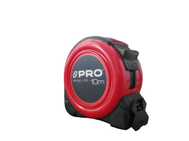 Zdjęcie: Miara zwijana PR-60-10N, 1 hamulec, nylon, dwustronna, 10 m-32 mm PRO
