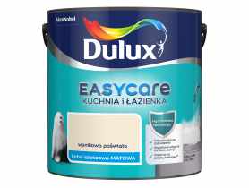 Farba do wnętrz EasyCare Kuchnia&Łazienka 2,5 L waniliowa poświata DULUX