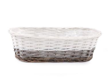 Zdjęcie: Skrzynka balkonowa na kwiaty 42x17x14 cm TIN TOURS