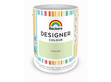 Zdjęcie: Farba lateksowa Designer Colour Pistachio 5 L BECKERS