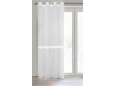 Zdjęcie: Firana gotowa Sylvi 140 x 260 cm biały EUROFIRANY
