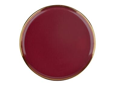 Zdjęcie: Talerz deserowy Aurora gold 20 cm bordowy ALTOMDESIGN