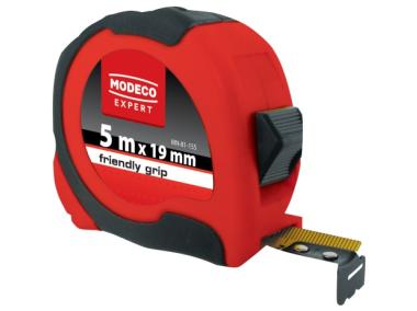 Zdjęcie: Miara zwijana 5 m - 19 mm friendly grip MODECO EXPERT