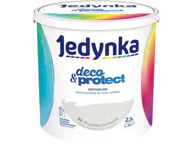 Zdjęcie: Farba lateksowa Deco&Protect Popielata harmonia 2,5 L JEDYNKA