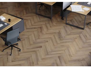 Zdjęcie: Panel winylowy Afirmax Legnar Herringbone - Dąb Frisco AFIRMAX