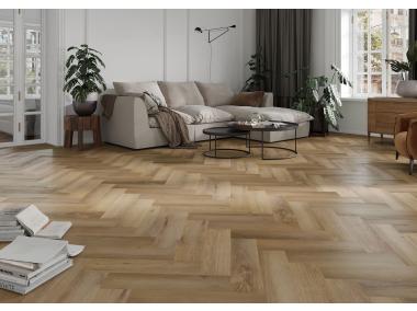 Zdjęcie: Panel winylowy Afirmax Legnar Herringbone - Dąb Frisco AFIRMAX