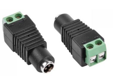 Zdjęcie: Gniazdo DC 2,1/5,5 z szybkozłączem GNI0510 PAK. BODEX