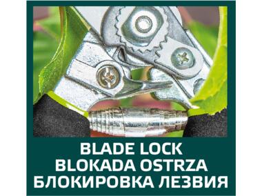 Zdjęcie: Sekator ogrodowy uniwersalny 220 mm, średnica cięcia 15 mm VERTO