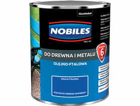 Emalia ftalowa półpołysk niebieski szafirowy Ftalonal 0,7 L NOBILES