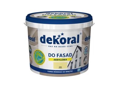 Farba fasadowa Sahara 5 L Polinit DEKORAL