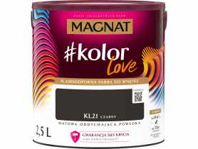 Farba KLove KL21 czarny 2,5L MAGNAT