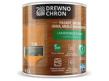 Zdjęcie: Lakierobejca 2w1 tik 0,2 L DREWNOCHRON