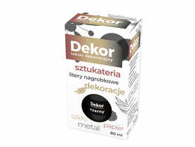 Dekor 80 ml czarny INCHEM POLONIA