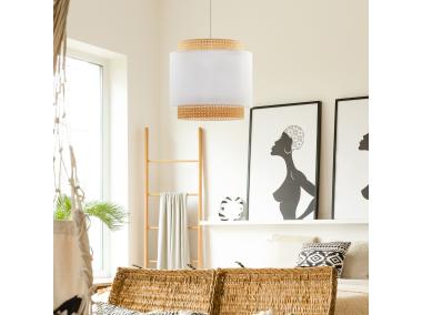 Zdjęcie: LAMPA WISZĄCA BOHO WHITE 1 PŁ / 6529