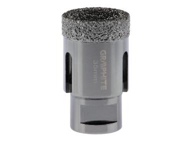 Zdjęcie: Otwornica diamentowa 35 mm x M14 GRAPHITE