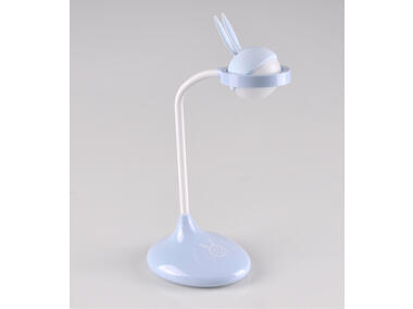 Zdjęcie: Lampka biurkowa LED Rabbit niebieska akumulator+USB POLUX