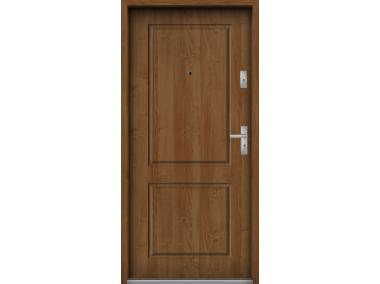 Zdjęcie: Drzwi wejściowe do mieszkań Bastion S-91 Olcha 80 cm lewe ODR KR CENTER