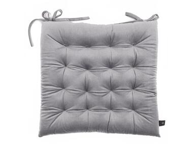 Zdjęcie: Poduszka na krzesło Pierre 43x43 cm srebrna CHIC HOME