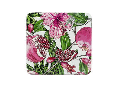 Zdjęcie: Zestaw 4 podstawek Hibiskus 10x10 cm ALTOMDESIGN