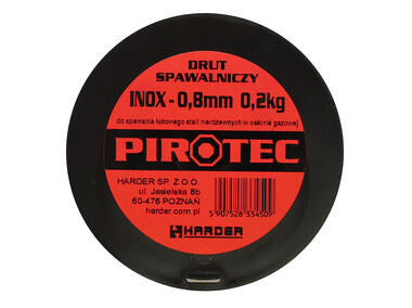 Zdjęcie: Drut spawalniczy Inox 0,8 mm - 0,2 kg PIROTEC