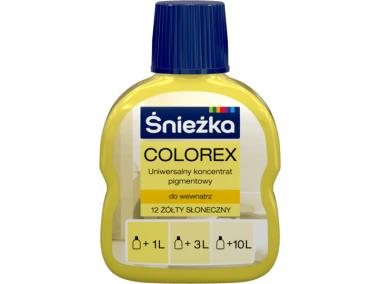 Zdjęcie: Koncentrat pigmentowy Colorex 12 żółty słoneczny 100ml N ŚNIEŻKA