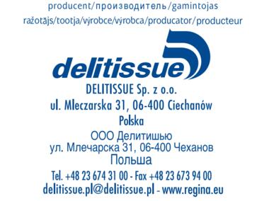 Zdjęcie: Chusteczki higieniczne Rumiankowe 10x9 szt. REGINA