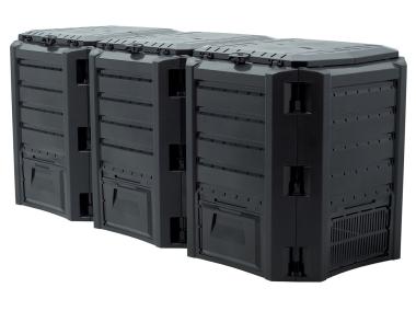 Kompostownik Module Compogreen czarny 1200 L PROSPERPLAST