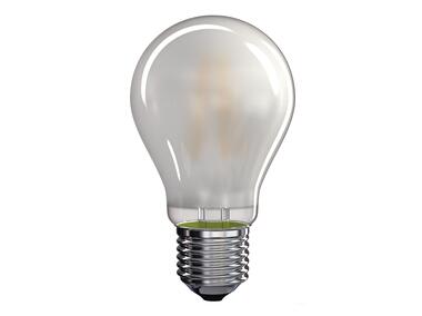 Żarówka LED Filament A60 A++ matowa 6,5W E27 ciepła biel EMOS
