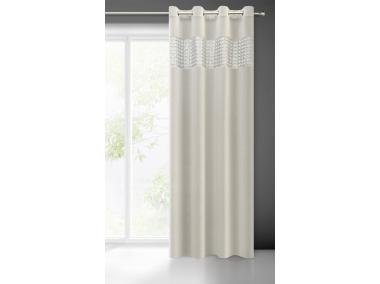 Zdjęcie: Zasłona gotowa Margot 140 x 250 cm srebrny EUROFIRANY