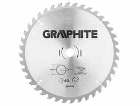 Tarcza do pilarki, widiowa, 400 x 30 mm, 40 zębów GRAPHITE